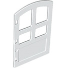 Duplo White Door with Smaller Bottom Windows (31023)