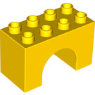 LEGO Duplo Jaune Arche
 Brique 2 x 4 x 2 (11198)