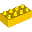 LEGO Duplo Gelb Backstein 2 x 4 (3011 / 31459)