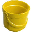 LEGO Duplo Yellow Bucket with Fixed Handle (5490 / 82562)