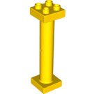 LEGO Duplo Jaune Column 2 x 2 x 6 (57888 / 98457)