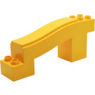 LEGO Duplo Jaune Duplo Rise 2 x 7 x 3 (31210)