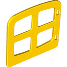 LEGO Duplo Yellow Duplo Window 2 x 4 x 3 (4809)