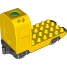 LEGO Duplo Jaune Locomotive Base Moteur 4 x 8 x 5 (54741 / 99844)