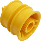 LEGO Duplo Gelb Felge mit Screw (Lange Schraube) (31350 / 76397)