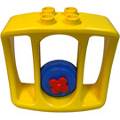 LEGO Duplo Yellow Square Rattle