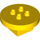 LEGO Duplo Yellow Table Round 4 x 4 x 1.5 (31066)