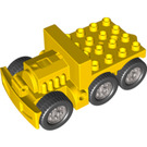 LEGO Duplo Yellow Truck Bottom 5 x 9 (47424)
