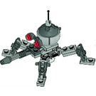 LEGO Dwerg Spin Droid met Dark Stone Grijs Dome en Blaster Minifiguur