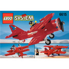 LEGO Eagle Stunt Flyer Set 6615 Instructions