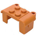 LEGO Earth Orange Container Side Bags (749)