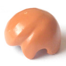 LEGO Aarde Oranje Smooth Kort Haar met Boog for Oren (3901)