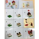 LEGO Easter Bunny House Set 853990 Instructions