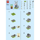 LEGO Easter Bunny 40398 Instructions