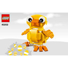 LEGO Easter Chick 40202 Byggeinstruksjoner