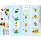 LEGO Easter Chickens Set 30643 Instructions