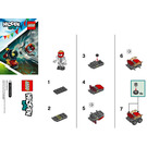 LEGO El Fuego's Stunt Cannon 30464 Instructies