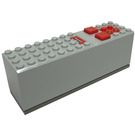 LEGO Electric 9V Battery Box 4 x 14 x 4 with Dark Gray Base (2847 / 74650)