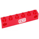 LEGO Electric Light Prism 1 x 6 Houder met Wit 'DB' Sticker