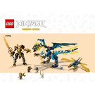 LEGO Elemental Drachen vs. The Empress Mech 71796 Instructions