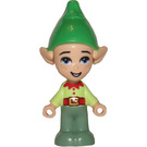 LEGO Elf mit Grün Hut Minifigur