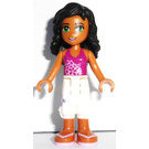 LEGO Ella met Bloem Top Minifiguur