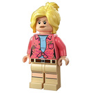 LEGO Ellie Sattler with Coral Shirt with Dirt Stains Minifigure
