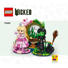 LEGO Elphaba & Glinda Figures Set 75682 Instructions