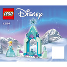 LEGO Elsa's Castle Courtyard Set 43199 Instructions