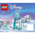 LEGO Elsa's Castle Courtyard 43199 Ohjeet