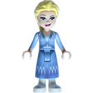 LEGO Elsa with Medium Blue Skirt and Smirk Minifigure