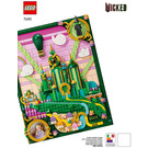 LEGO Emerald City Wall Art Set 75685 Instructions