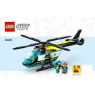 LEGO Emergency Rescue Helicopter 60405 Instrukce