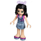 LEGO Emma, Denim Overalls Skirt Minifigure