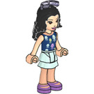 LEGO Emma, Light Aqua Layered Skirt Minifigure
