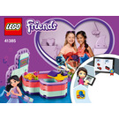 LEGO Emma's Summer Heart Box 41385 Instructies