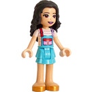 LEGO Emma met Blauw Pinafore met Pocket Minifiguur