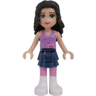 LEGO Emma med Sommerfugl Top Minifigur