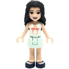 LEGO Emma with Flamingo Top and Curved Skirt Minifigure