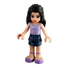 LEGO Emma s Květina Horní a Fialová Sandals Minifigurka