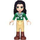 LEGO Emma met Groen Top  Minifiguur