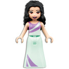 LEGO Emma mit Lavendel und Aqua Kleid Minifigur