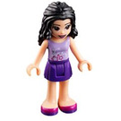 LEGO Emma with Lavender Flower Top and Purple Skirt Minifigure