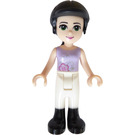 LEGO Emma with Lavender Top and Riding Gear Minifigure