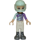 LEGO Emma with Racing Outfit and Helmet Minifigure