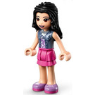 LEGO Emma with Sand Blue Jacket and Pink Skirt Minifigure