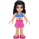 LEGO Emma con Deportes Parte superior Atuendo y Whistle Minifigura