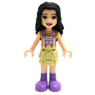 LEGO Emma met Zandbruin Jurk Minifiguur