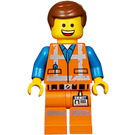 LEGO Emmet with Worn Uniform (Smile / Scream) Minifigure