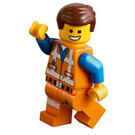LEGO Emmet with Worn Uniform (Winking Smile / Scared) Minifigure